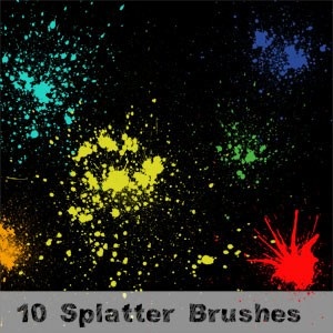 splatter brush