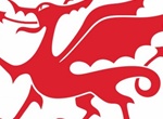 Red Welsh Dragon Vector Illustration