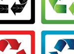 4 Vector Eco Recycle Symbols