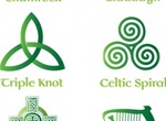 6 Irish & Celtic Symbols Vector Set