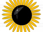 Vector Sunflower Symbol