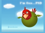 I'm Free Bird Vector Illustration