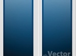 Realistic Home Window Vector Graphic