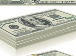 Stacks Of Hundred Dollar Bills Vector Graphics