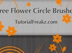 Flower Circle Brushes