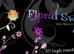 Floral Swirl Brushes