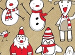 Christmas Theme Sketchy Vector Graphics Pack