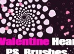 Free Hearts PS Brushes