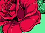 Vector Red Rose
