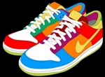 Colorful Vector Sneakers