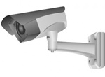 Modern Surveillance Camera Vector Graphic