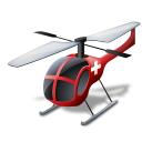 Helicopter, Medical, Transportation, Vehicle Icon