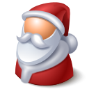 Christmas, Santa Icon