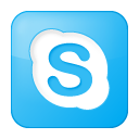 Blue, Box, Skype, Social Icon