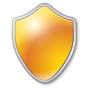 Shield, Yellow Icon