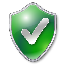 Check, Checked, Green, Protected, Shield Icon