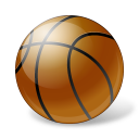 Ball, Basketball, Sports Icon