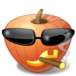 Cool, Halloween, Jack, Lantern, Pumpkin Icon