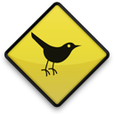 Bird, Sign, Twitter Icon