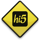 Hi5, Logo, Square Icon
