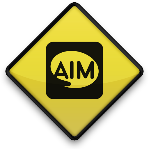 Aim, Logo, Square Icon