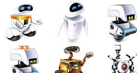 Wall-E Icons
