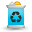 Bin, Recycle, Trash, Waste Icon