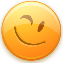 Smiley, Wink Icon
