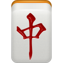 Chun, Dragon, Mahjong Icon