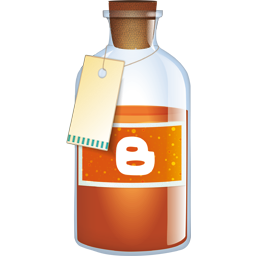 Blogger, Bottle Icon