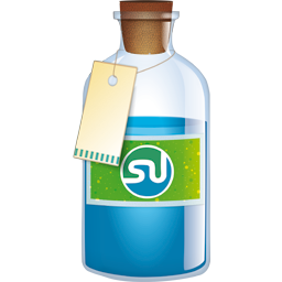 Bottle, Stumbleupon Icon