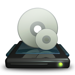 3d, Cd, Drive, Rom Icon