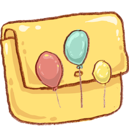 Balloons, Folder Icon