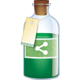 Bottle, Sharethis Icon