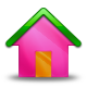 Home, Pink Icon