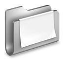 Documents, Folder, Metal Icon