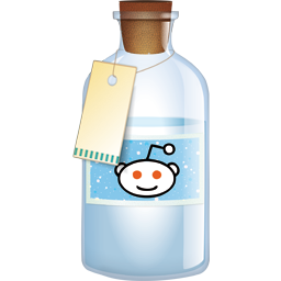 Bottle, Reddit Icon