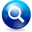 Blue, Search, Sphere Icon