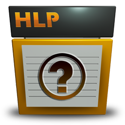 File, Hlp, Type Icon