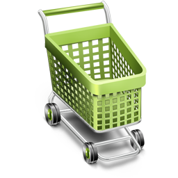 3d, Cart, Shopping Icon
