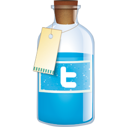 Bottle, Twitter Icon