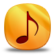 Music, Orange Icon