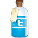 Bottle, Twitter Icon