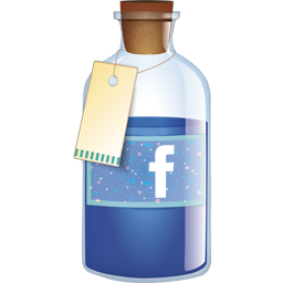 Bottle, Facebook Icon