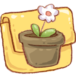Flowerpot, Folder Icon