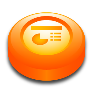Microsoft, Office, Powerpoint, Puck Icon
