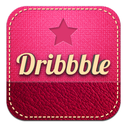Dribbble, Retro Icon