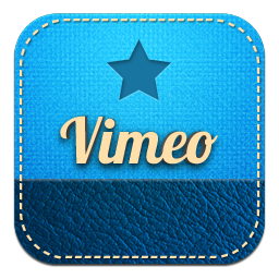Retro, Vimeo Icon