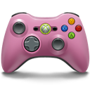Joystick, Pink, Xbox Icon