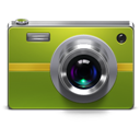 Camera, Green Icon